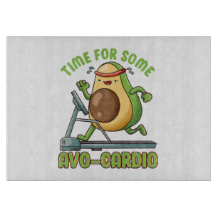 Workout Exercise Funny Humor Sayings Quotes Cutting Board