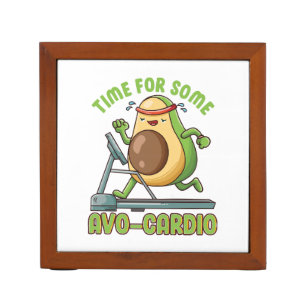 Workout Exercise Funny Humor Sayings Quotes Desk Organizer