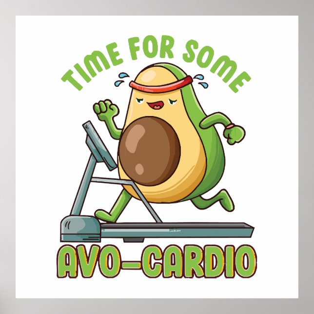 Workout Exercise Funny Humor Sayings Quotes Poster (Front)