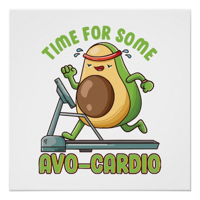 Workout Exercise Funny Humor Sayings Quotes Poster (Front)