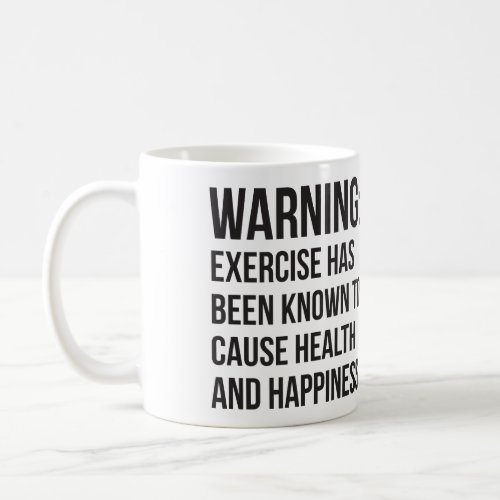 Workout Exercise Motivation Coffee Mug