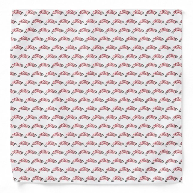 Workout Exercise Resistance Band Fitness Athlete Bandana (Front)