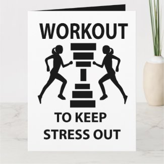 Workout Fitness Exercise Greeting