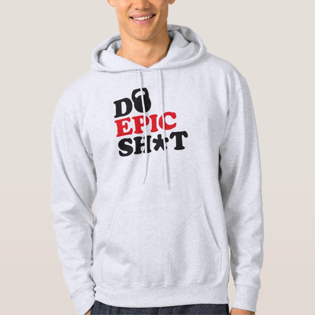 Workout Fitness Motivation (Kettlebell) Hoodie (Front)