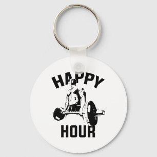 Workout Funny Deadlift Gym Motivational Weight Lif Keychain