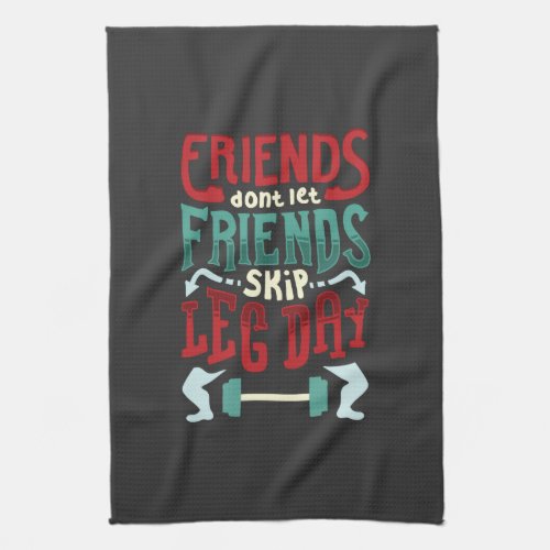 Workout Gym Gift Kitchen Towel