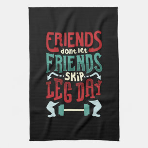 Workout Gym Gift Kitchen Towel