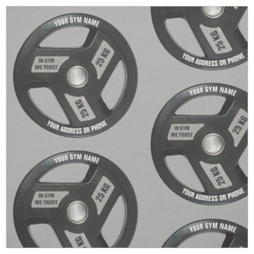 Workout Gym Owner Fitness Instructor Gym Coach Fabric