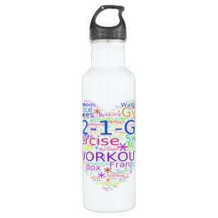 Workout Heart - Crossfit-Inspired Water Bottle