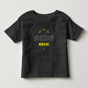 Workout Holic Gym Fitness Exercise T-Shirt