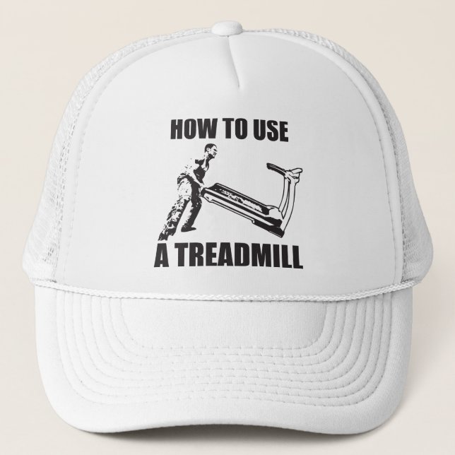 Workout Humor - How To Use A Treadmill (Front)