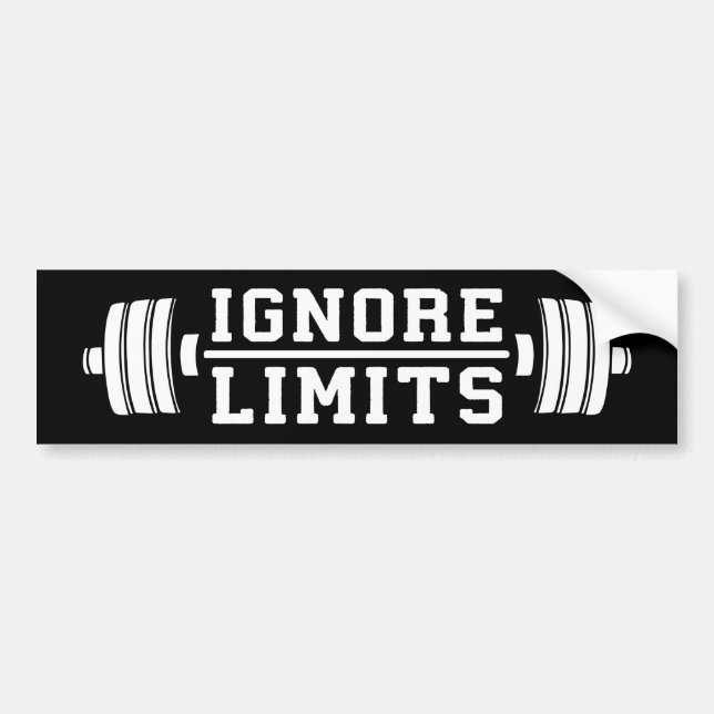 Workout Humor - Practice Safe Sets - Novelty Gym Bumper Sticker (Front)