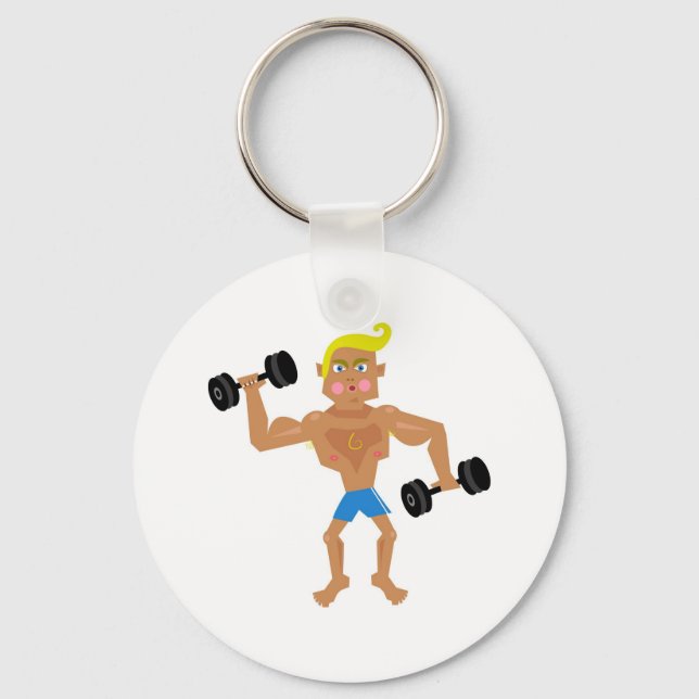 Workout Keychain (Front)
