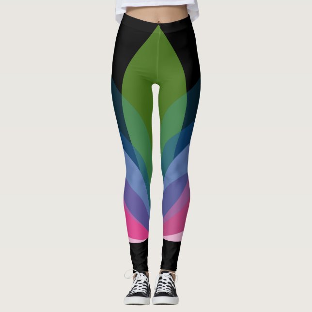 Workout Leggings designed by Inspire Train Fit (Front)