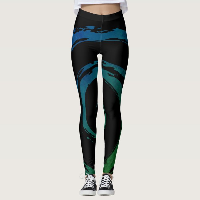 Workout Leggings designed by Inspire Train Fit (Front)