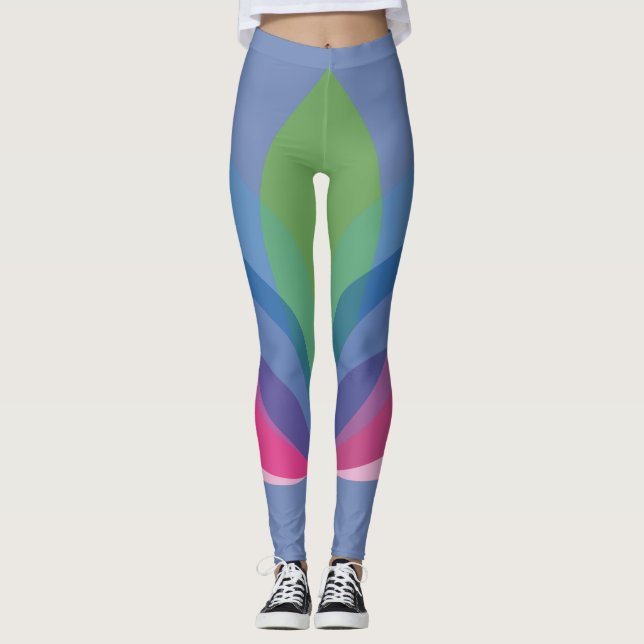 Workout Leggings designed by Inspire Train Fit (Front)