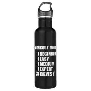 Workout Mode - BEAST Stainless Steel Water Bottle