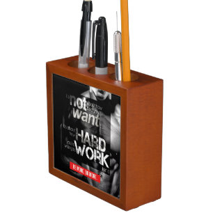 Workout Motivation - Work Hard Pencil/Pen Holder
