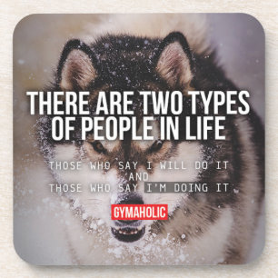 Workout Motivational Beverage Coaster