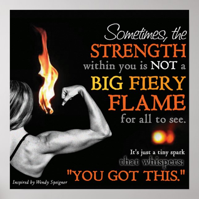 Workout Motivational Poster (Front)