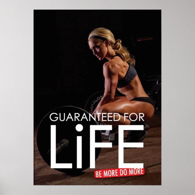 Workout Motivational Poster (Front)