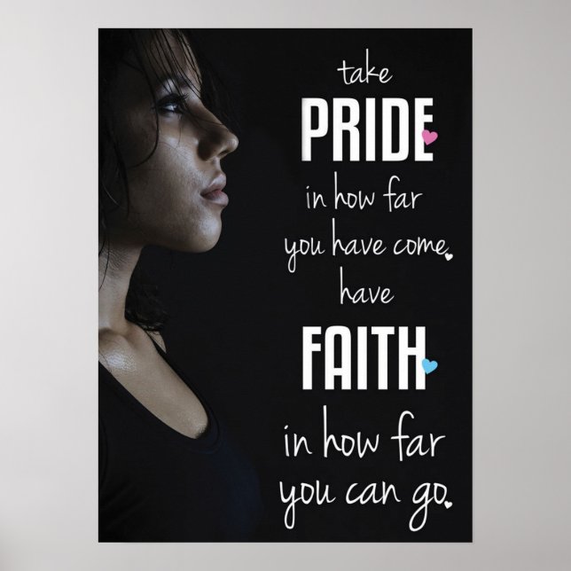 Workout Motivational Poster (Front)