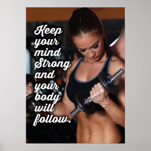 Workout Motivational Poster
