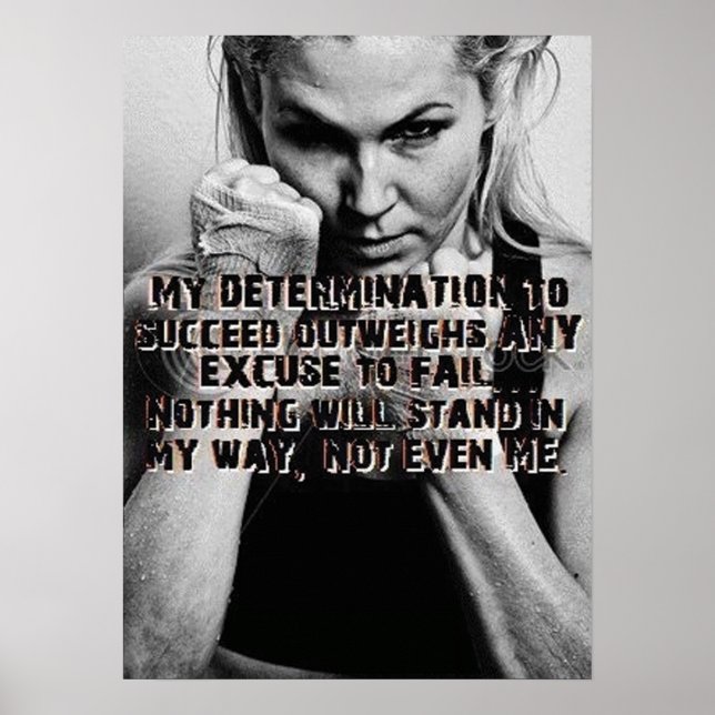 Workout Motivational Poster (Front)
