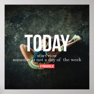 Workout Motivational Poster