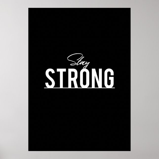 Workout Motivational Poster (Front)