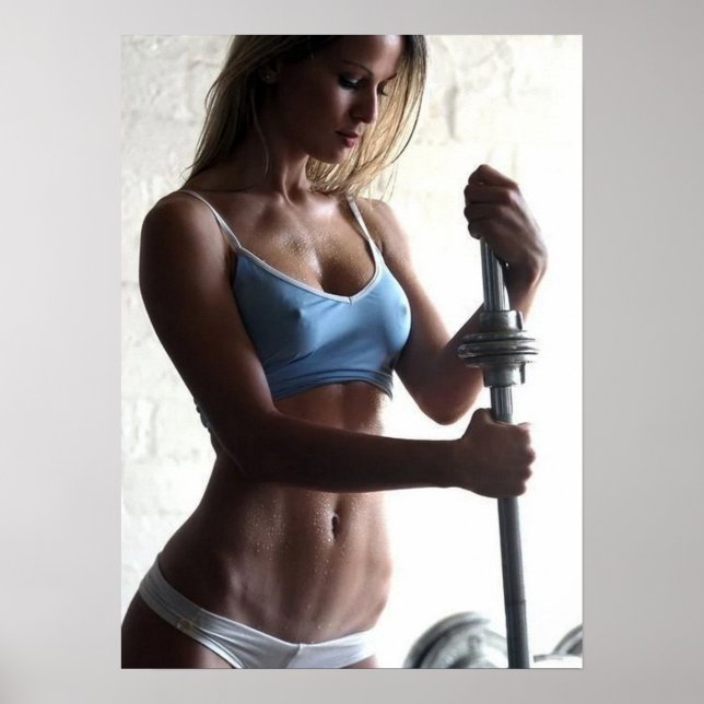 Workout Motivational Poster (Front)