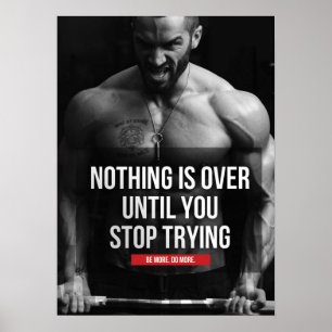 Workout Motivational Poster