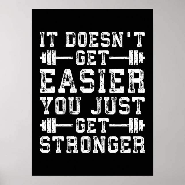 Workout Motivational Poster (Front)