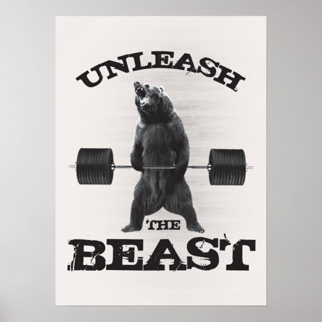 Workout Motivational Poster (Front)