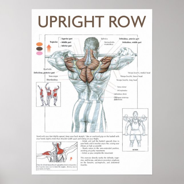 Workout Motivational Poster (Front)