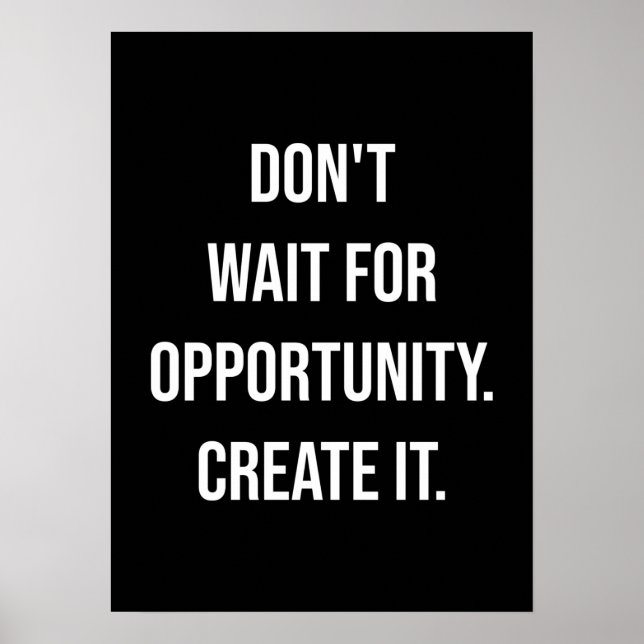 Workout Motivational Poster (Front)