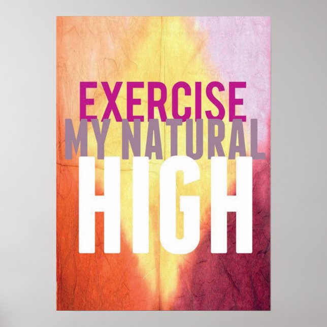 Workout Motivational Poster (Front)