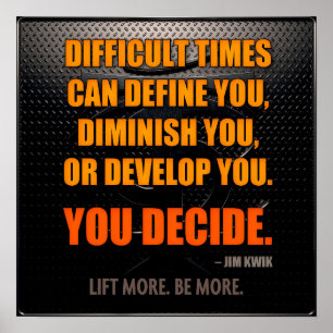 Workout Motivational Poster