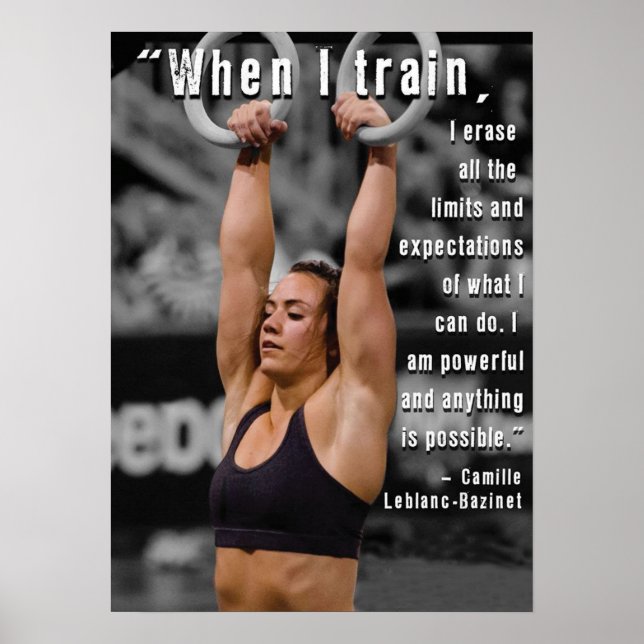 Workout Motivational Poster (Front)