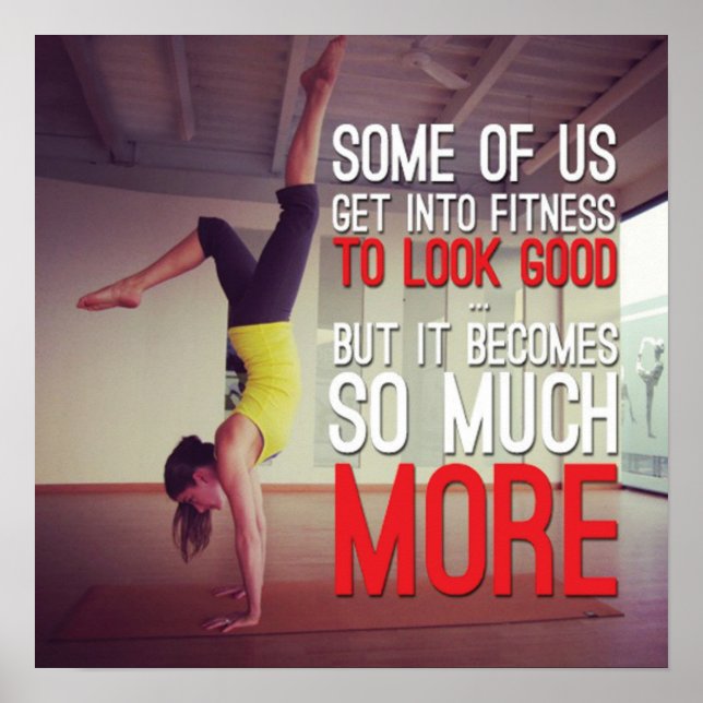 Workout Motivational Poster (Front)