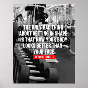 Workout Motivational Poster