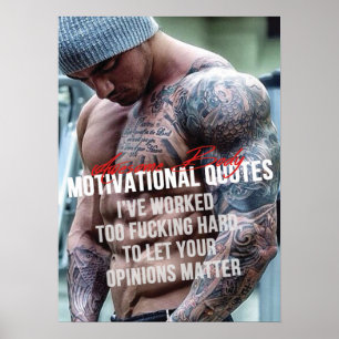 Workout Motivational Poster