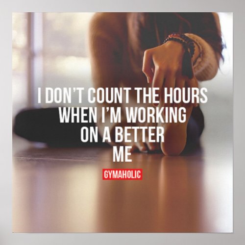 Workout Motivational Poster