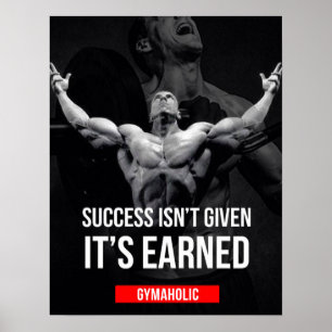 Workout Motivational Poster