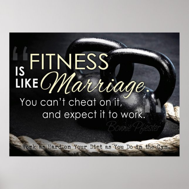 Workout Motivational Poster (Front)