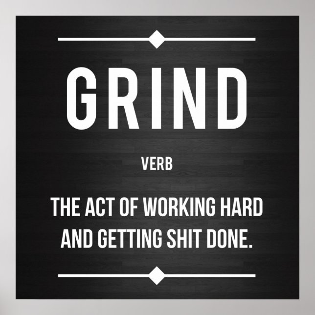 Workout Motivational Poster (Front)