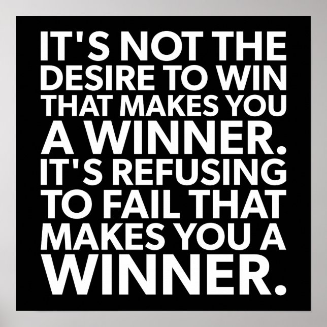 Workout Motivational Poster (Front)