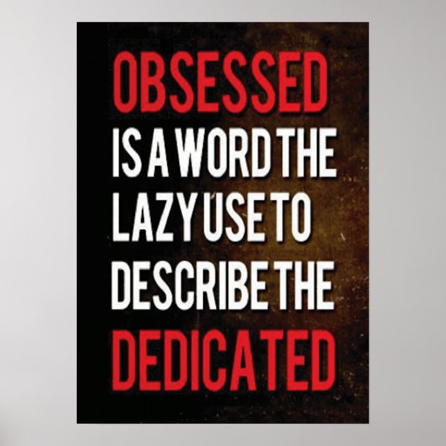 Workout Motivational Poster (Front)