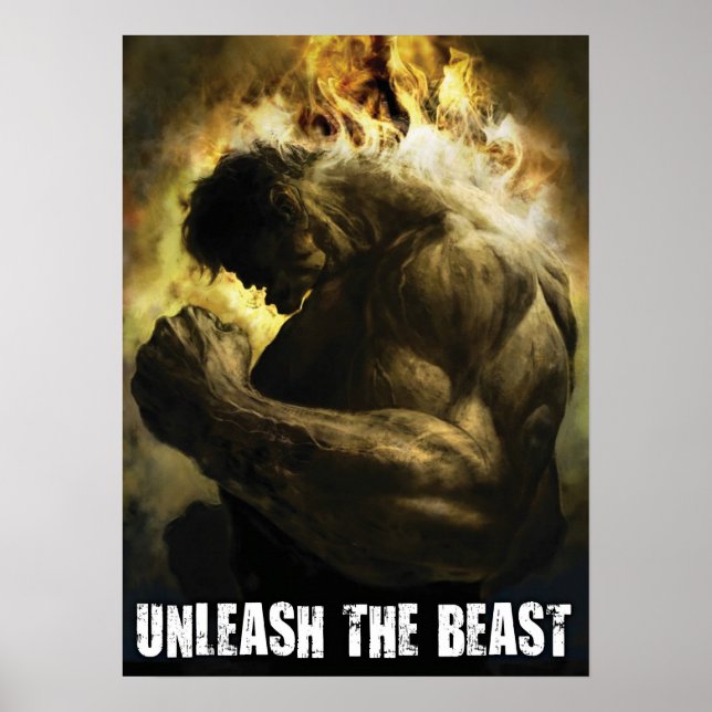 Workout Motivational Poster (Front)