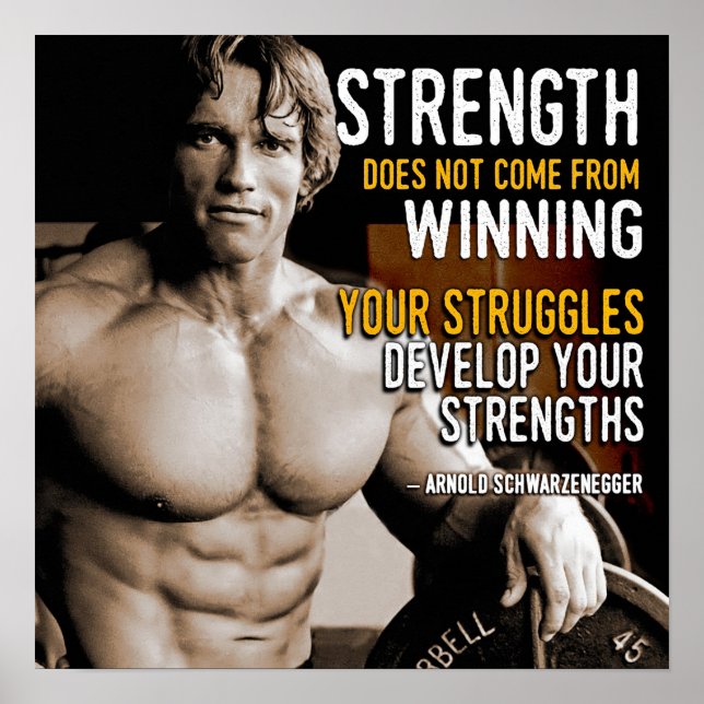 Workout Motivational Poster (Front)